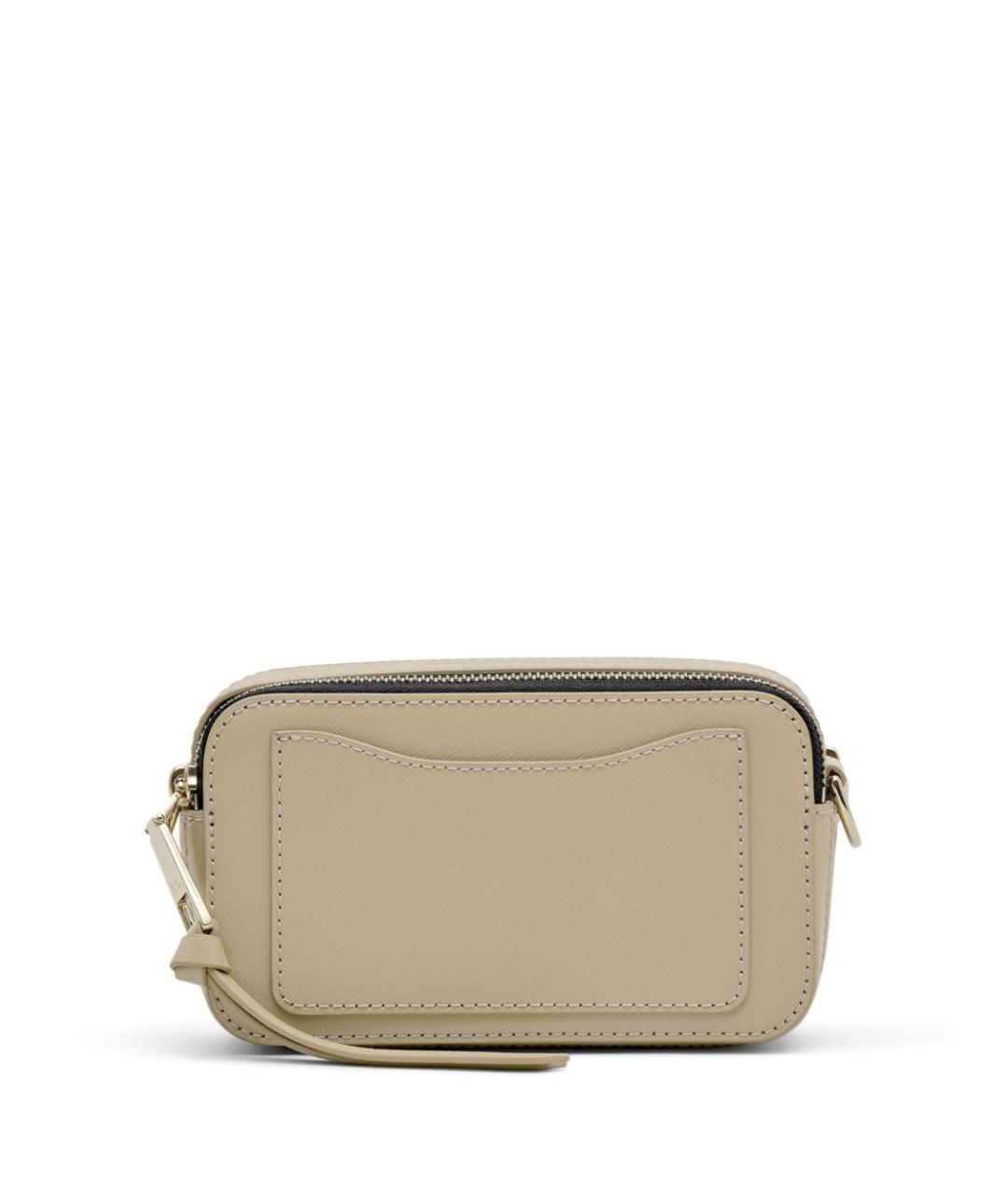 MARC JACOBS Бежевая кожаная сумка через плечо, фото 5