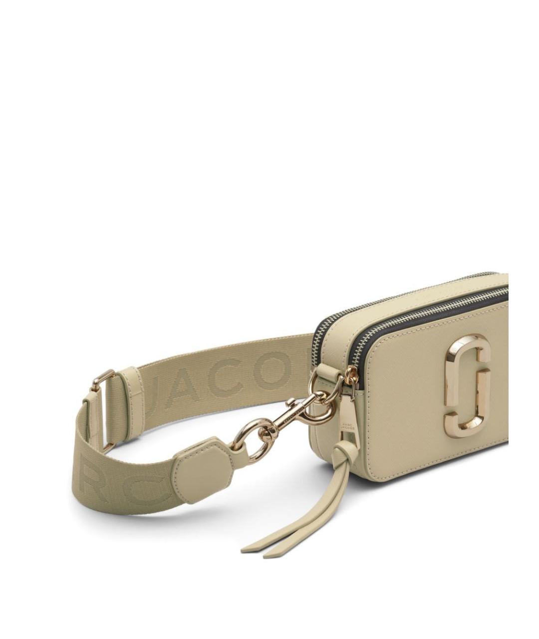 MARC JACOBS Бежевая кожаная сумка через плечо, фото 3