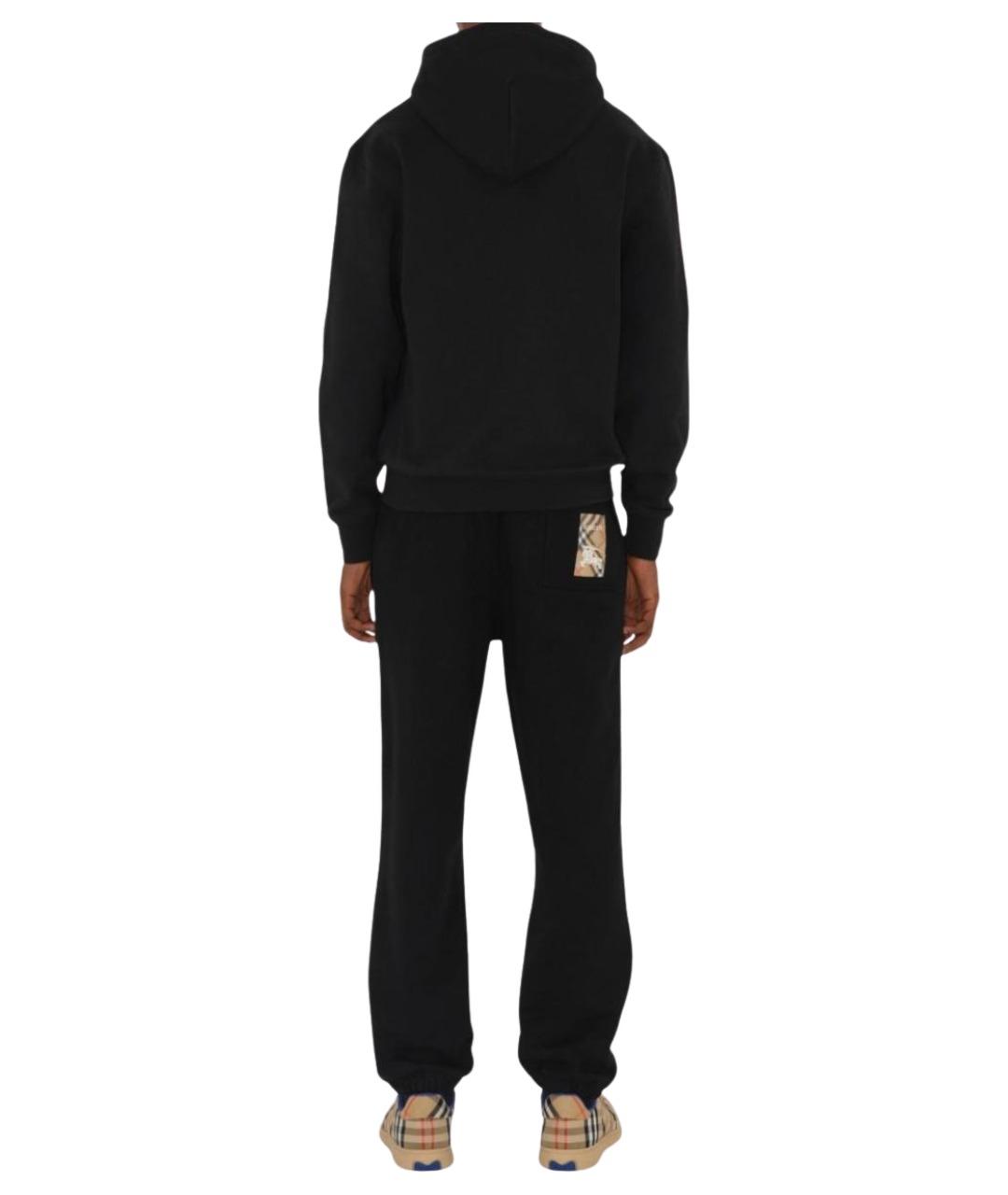 BURBERRY Черные повседневные брюки, фото 3