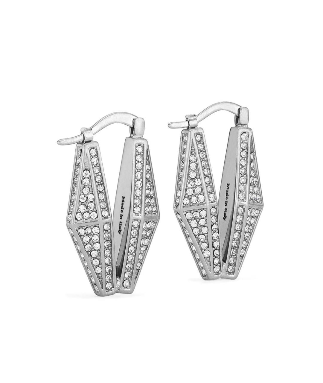 JIMMY CHOO Серебряные металлические серьги, фото 4