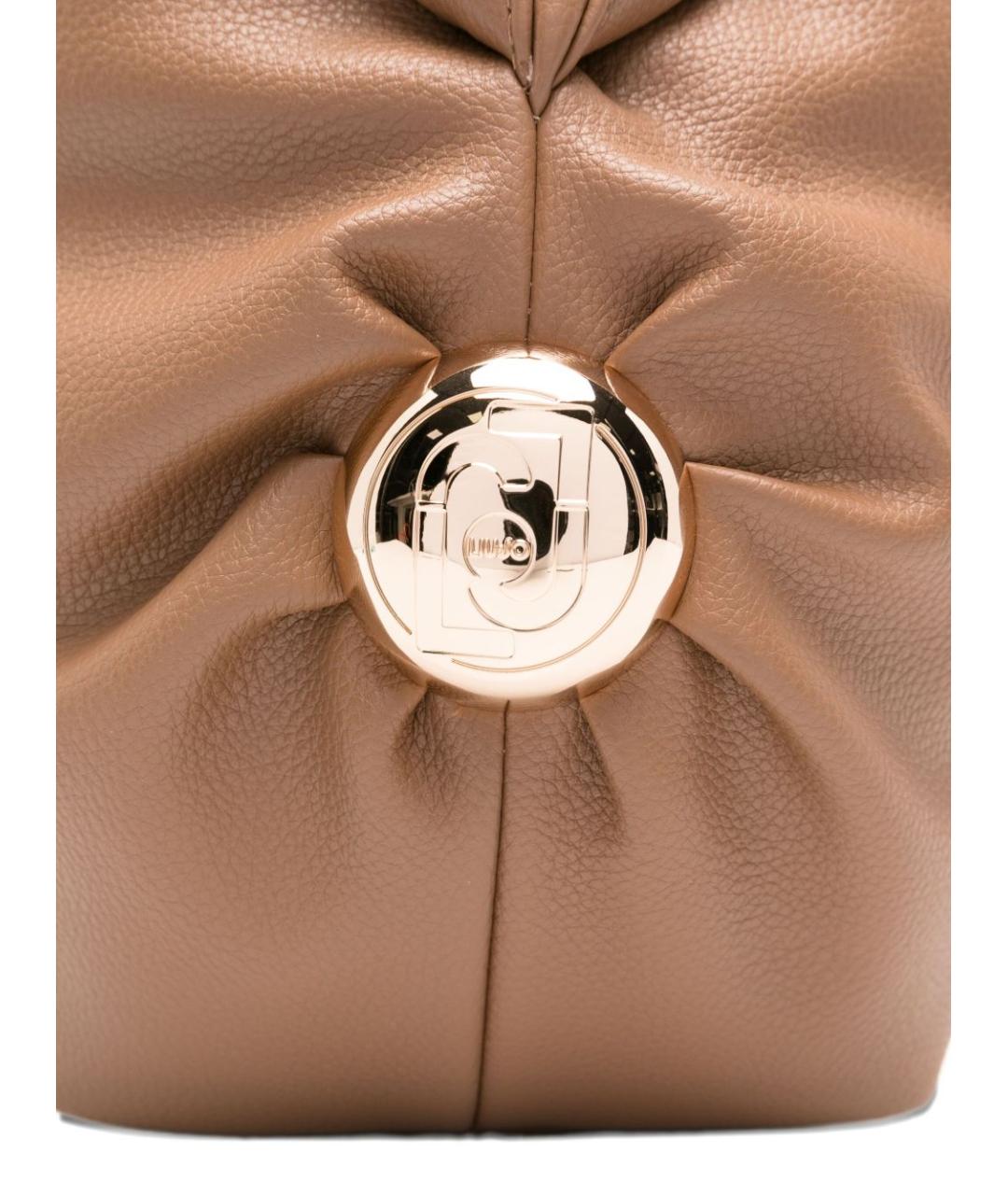 LIU JO Коричневая сумка тоут из искусственной кожи, фото 5