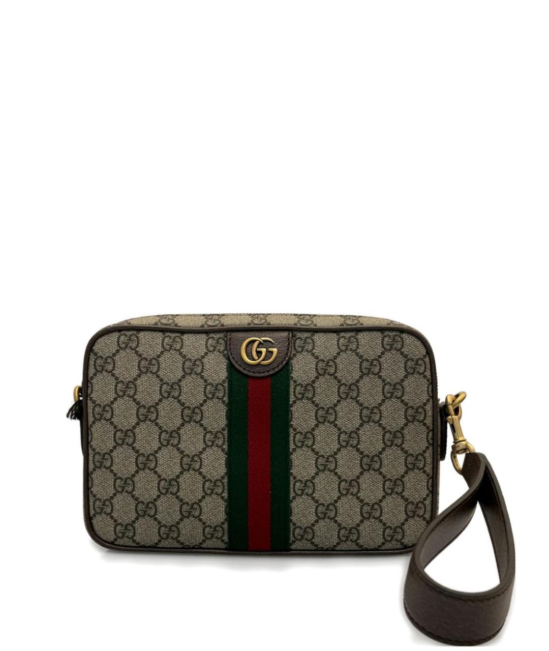 GUCCI Бежевая сумка на плечо, фото 3