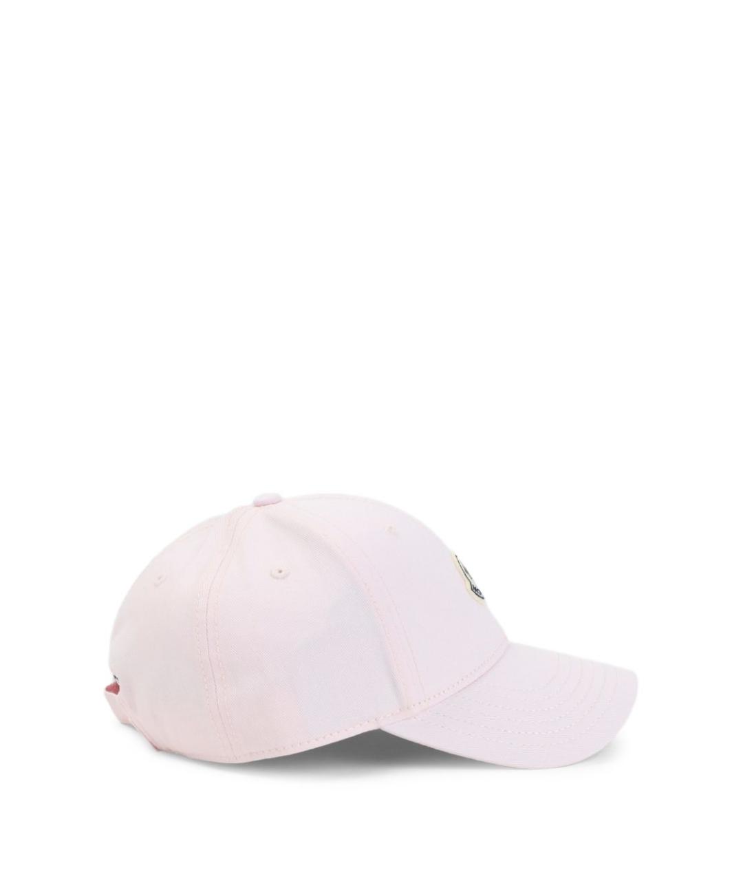 MONCLER Белая хлопковая кепка, фото 2