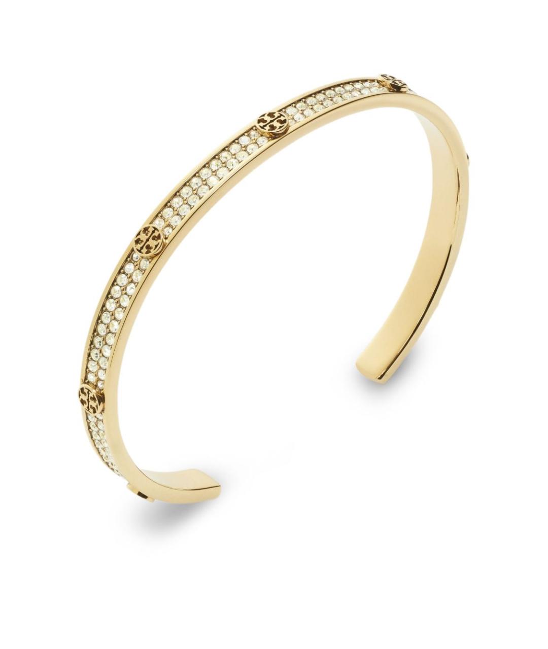 TORY BURCH Золотой латунный браслет, фото 2