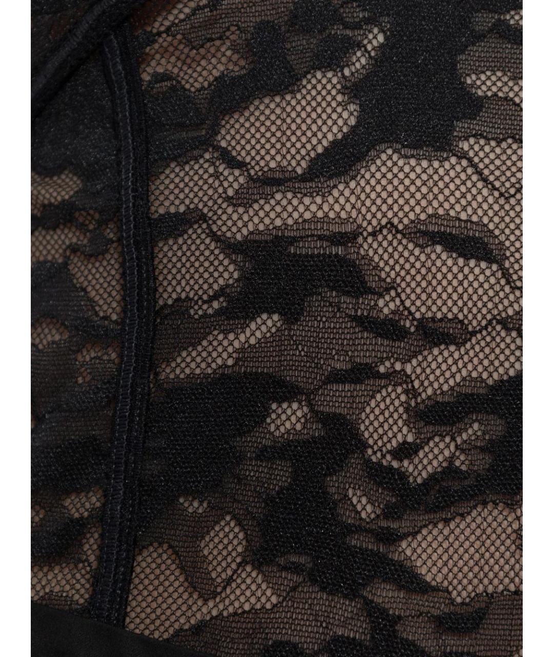 DIESEL Черное полиамидовое боди, фото 5