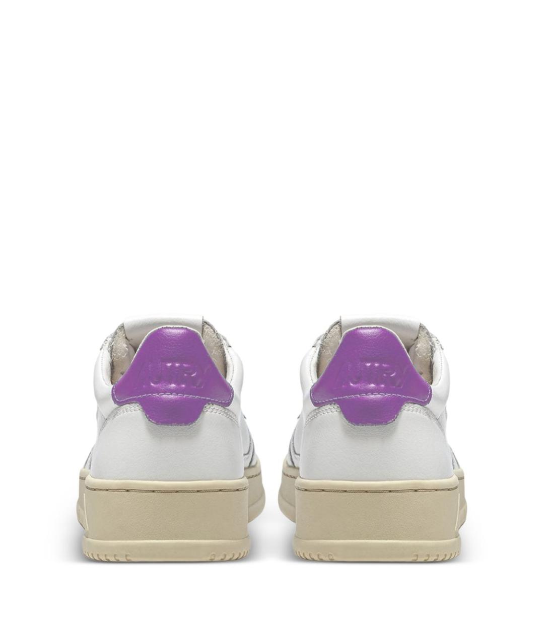 AUTRY Белые кожаные кроссовки, фото 5