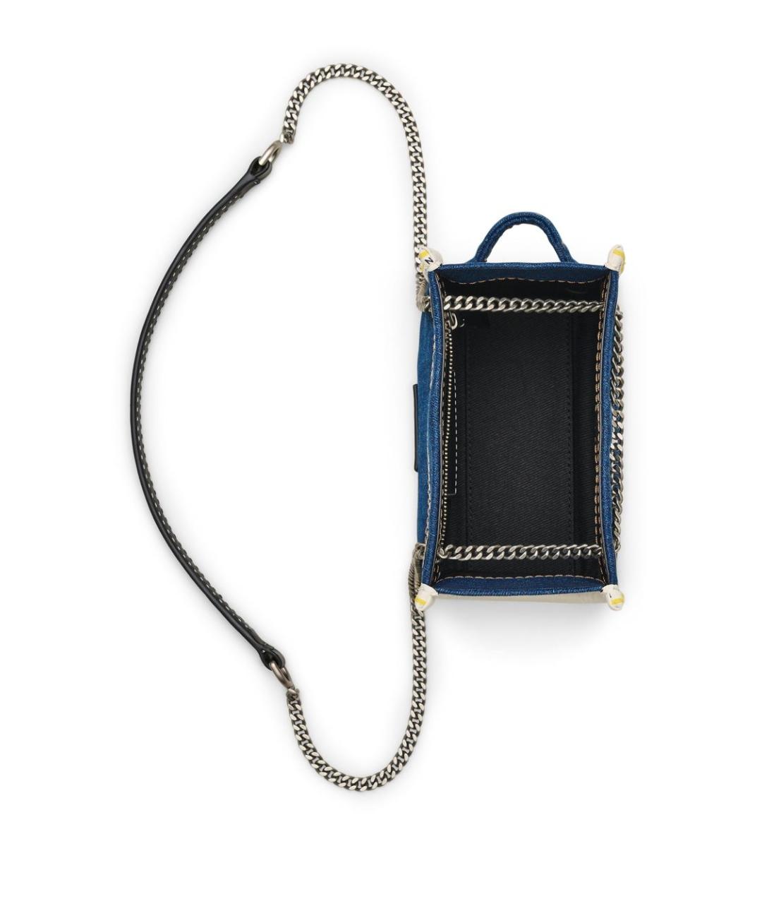 MARC JACOBS Синяя тканевая сумка тоут, фото 3