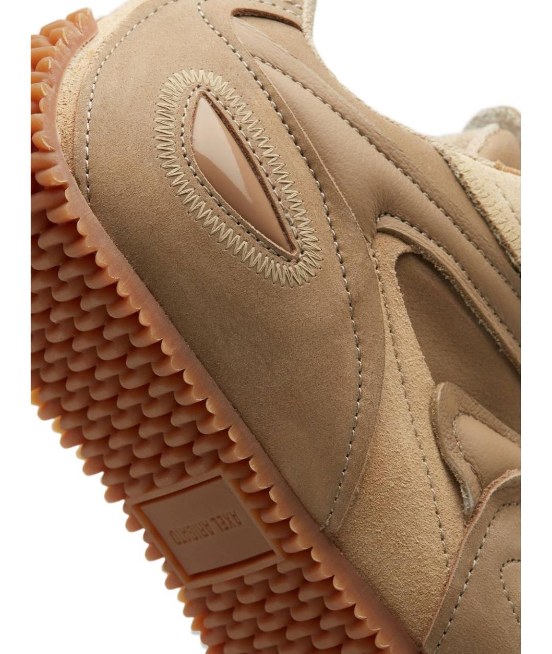 AXEL ARIGATO Бежевые кожаные кроссовки, фото 5