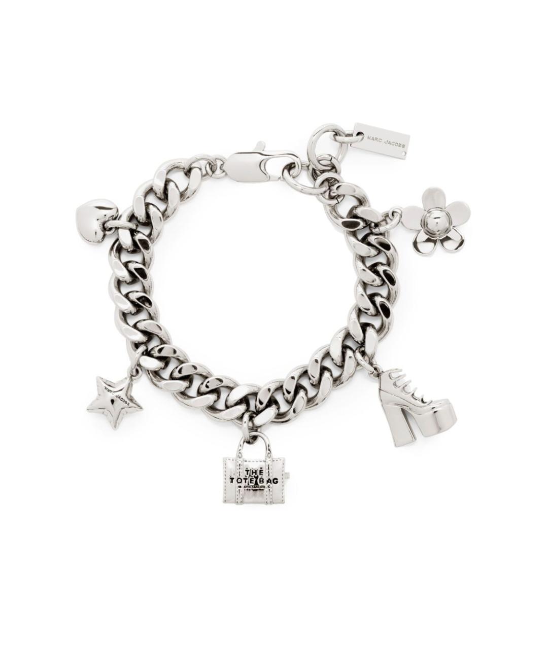 MARC JACOBS Серебрянный латунный браслет, фото 4