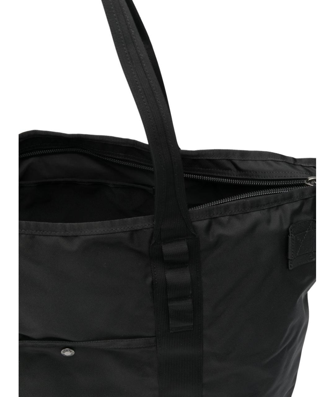 THE NORTH FACE Черная тканевая сумка тоут, фото 5