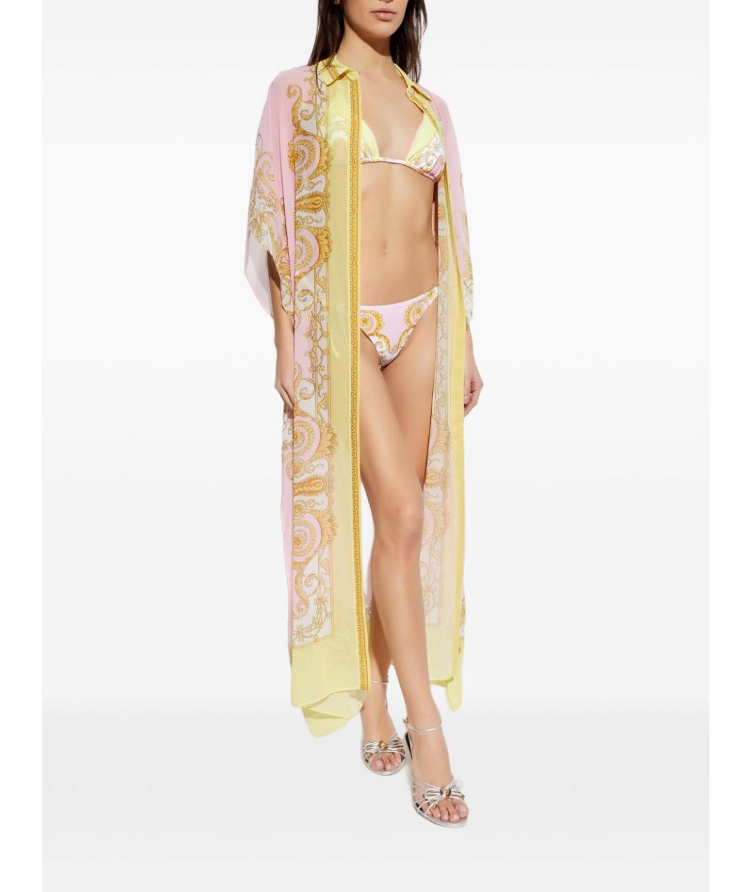 VERSACE Мульти полиамидовый купальник, фото 5