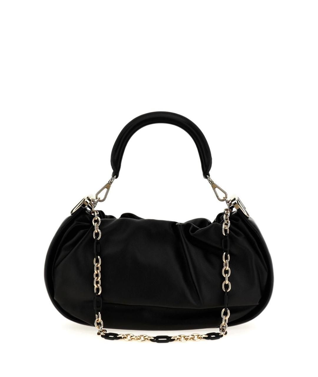 ROGER VIVIER Черная кожаная сумка через плечо, фото 1