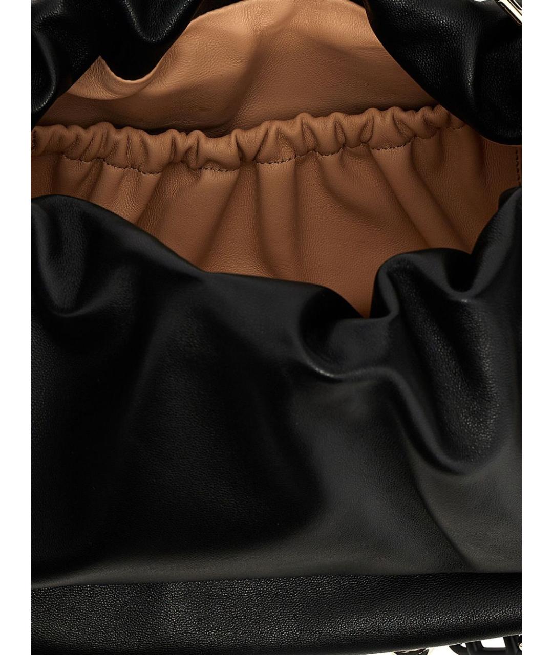 ROGER VIVIER Черная кожаная сумка через плечо, фото 5