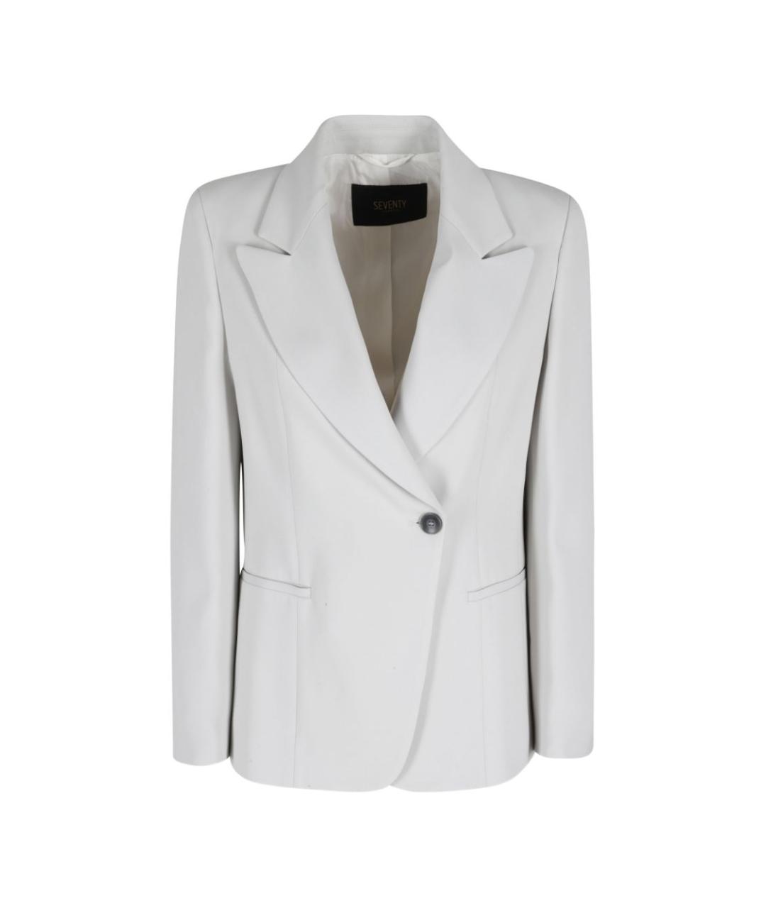 SEVENTY Серый вискозный жакет/пиджак, фото 1