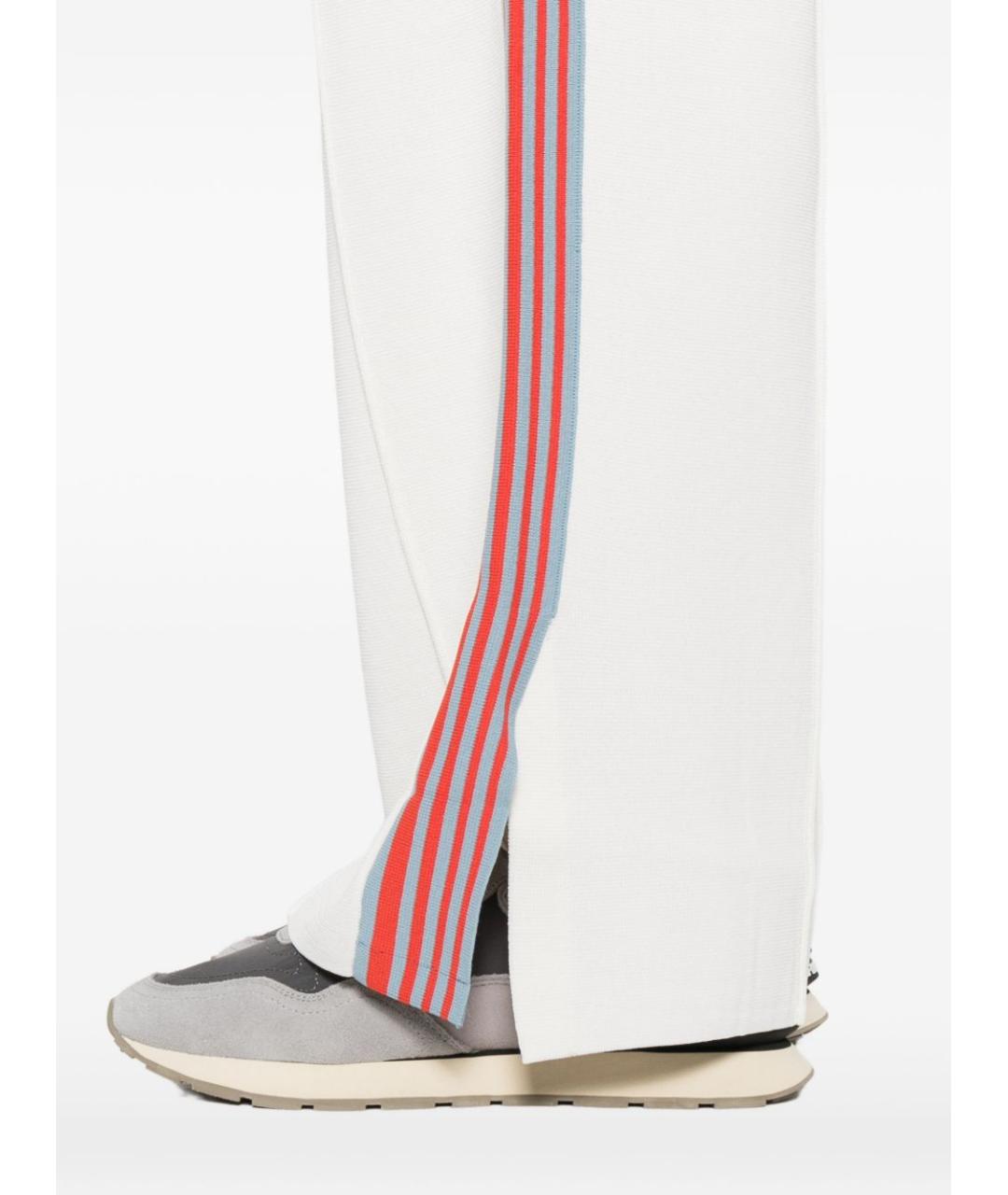 AUTRY Белые вискозные прямые брюки, фото 3