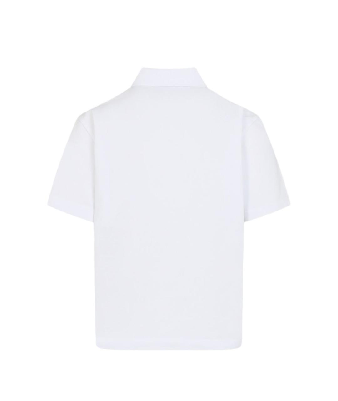 MONCLER Хлопковое поло с коротким рукавом, фото 3