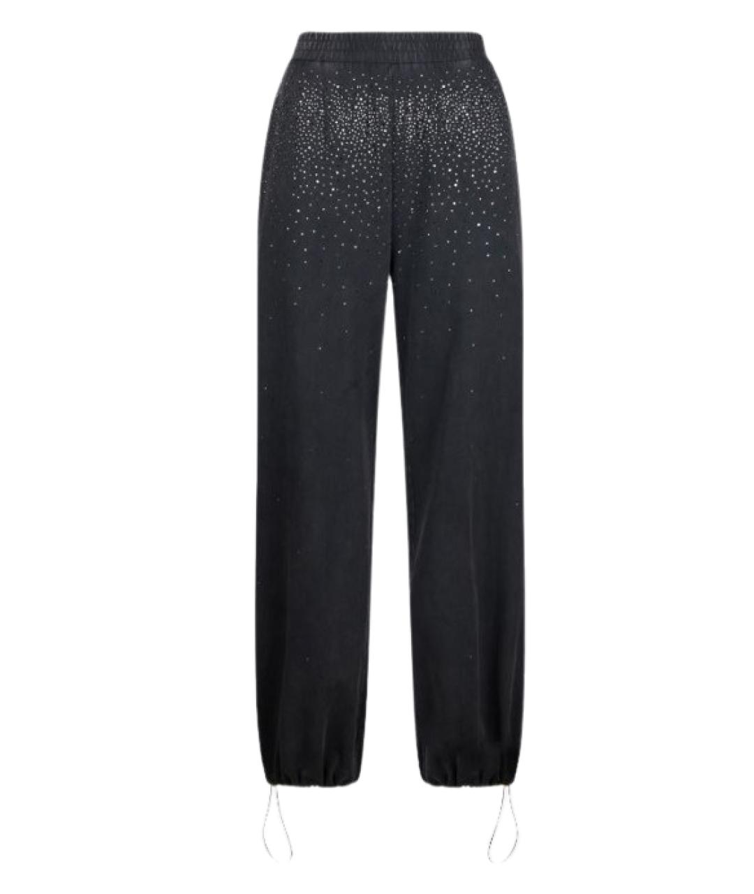 LIU JO Черные прямые брюки, фото 1