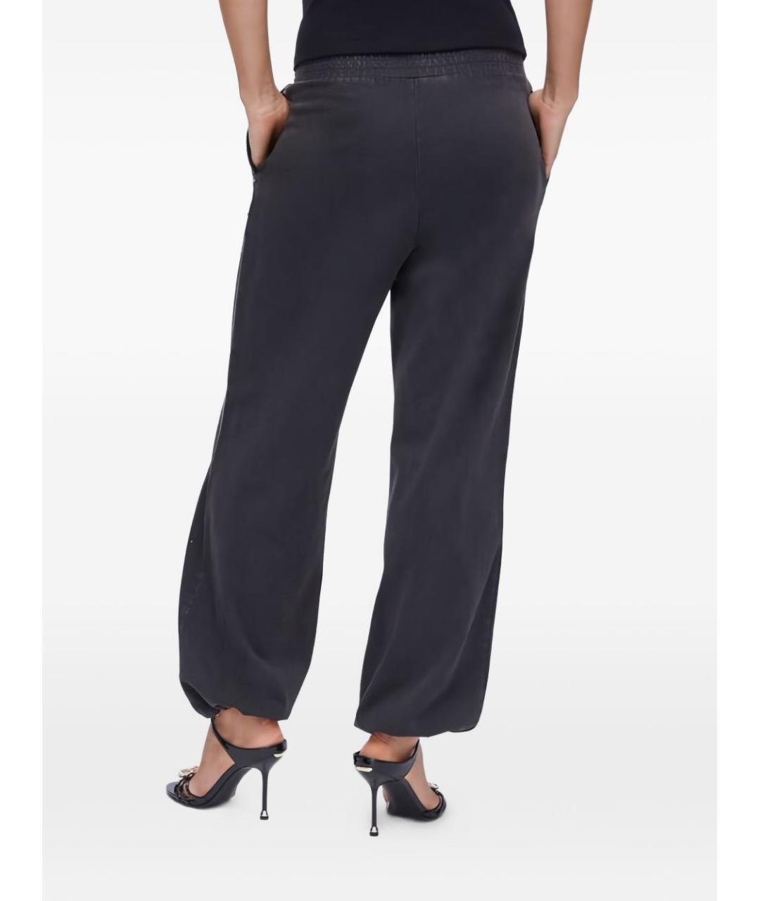 LIU JO Черные прямые брюки, фото 3