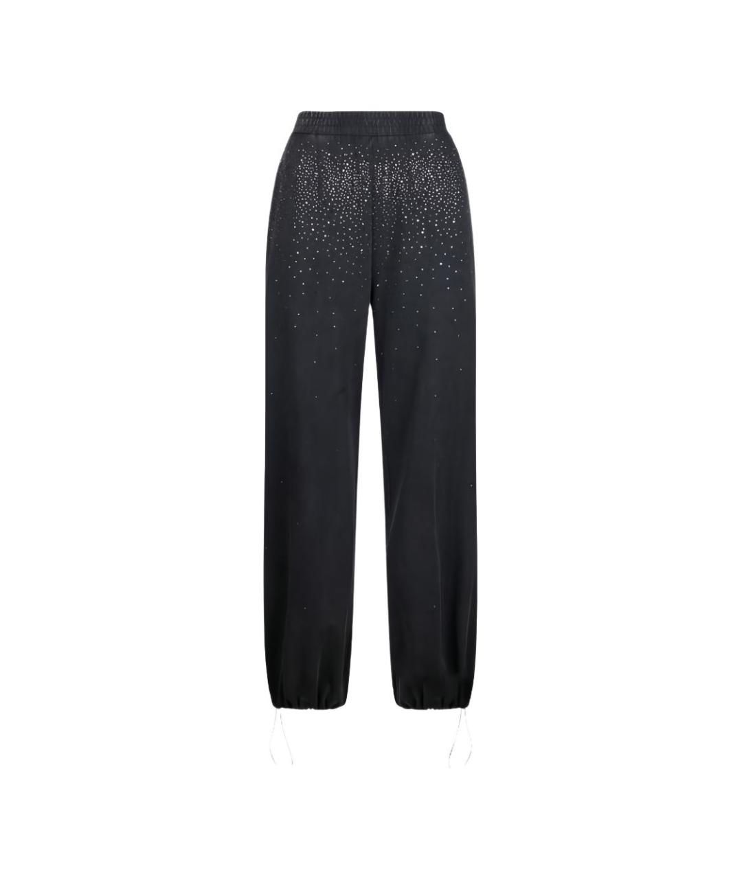 LIU JO Черные прямые брюки, фото 4