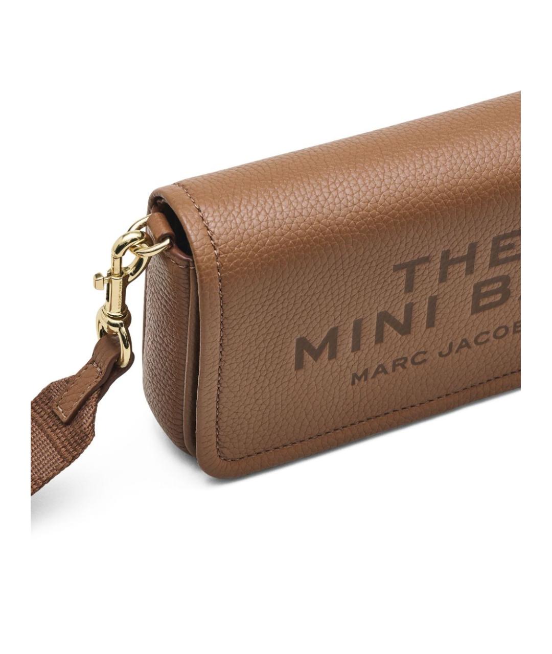 MARC JACOBS Коричневая кожаная сумка через плечо, фото 7