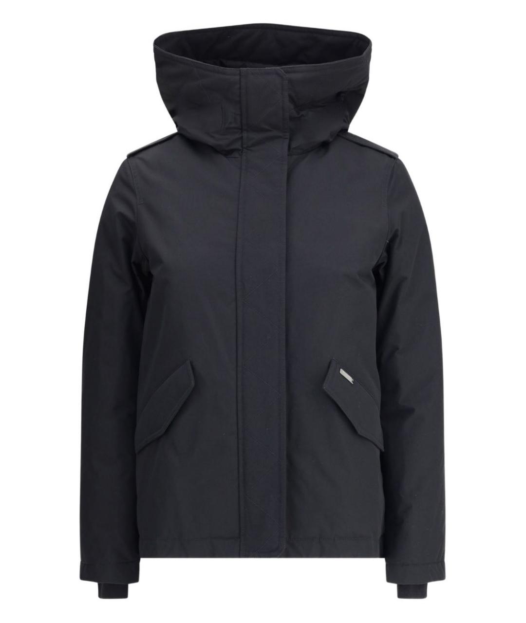 WOOLRICH Черная полиэстеровая куртка, фото 1