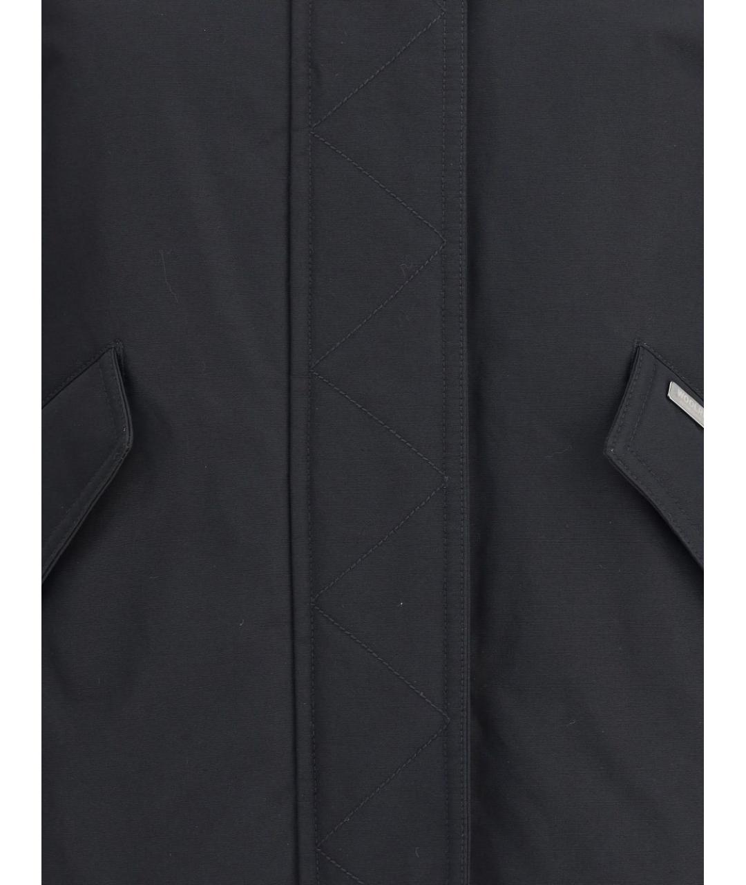 WOOLRICH Черная полиэстеровая куртка, фото 2