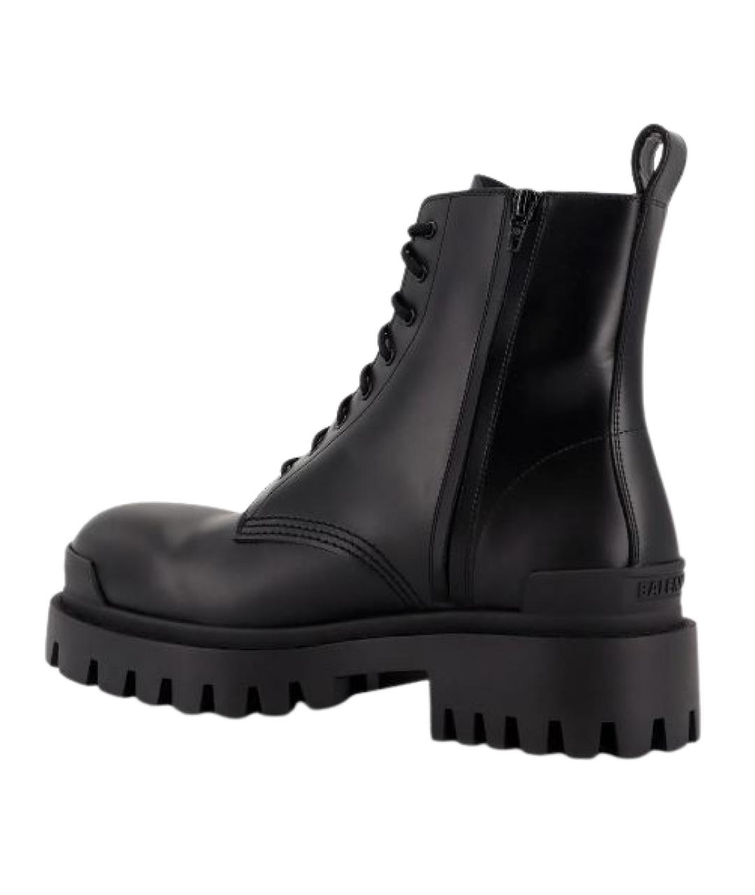 BALENCIAGA Черные низкие ботинки, фото 2