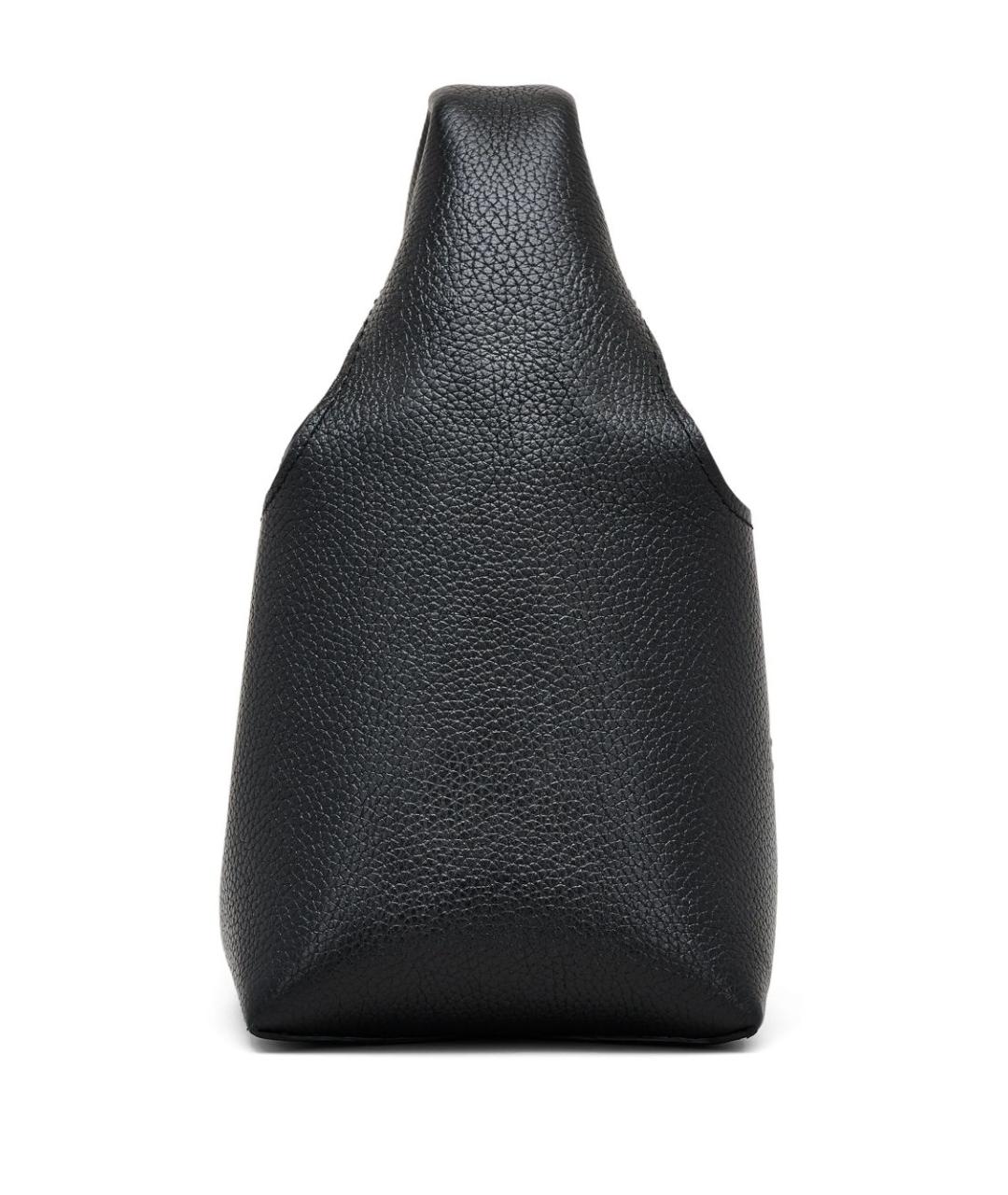 MARC JACOBS Черная кожаная сумка с короткими ручками, фото 3