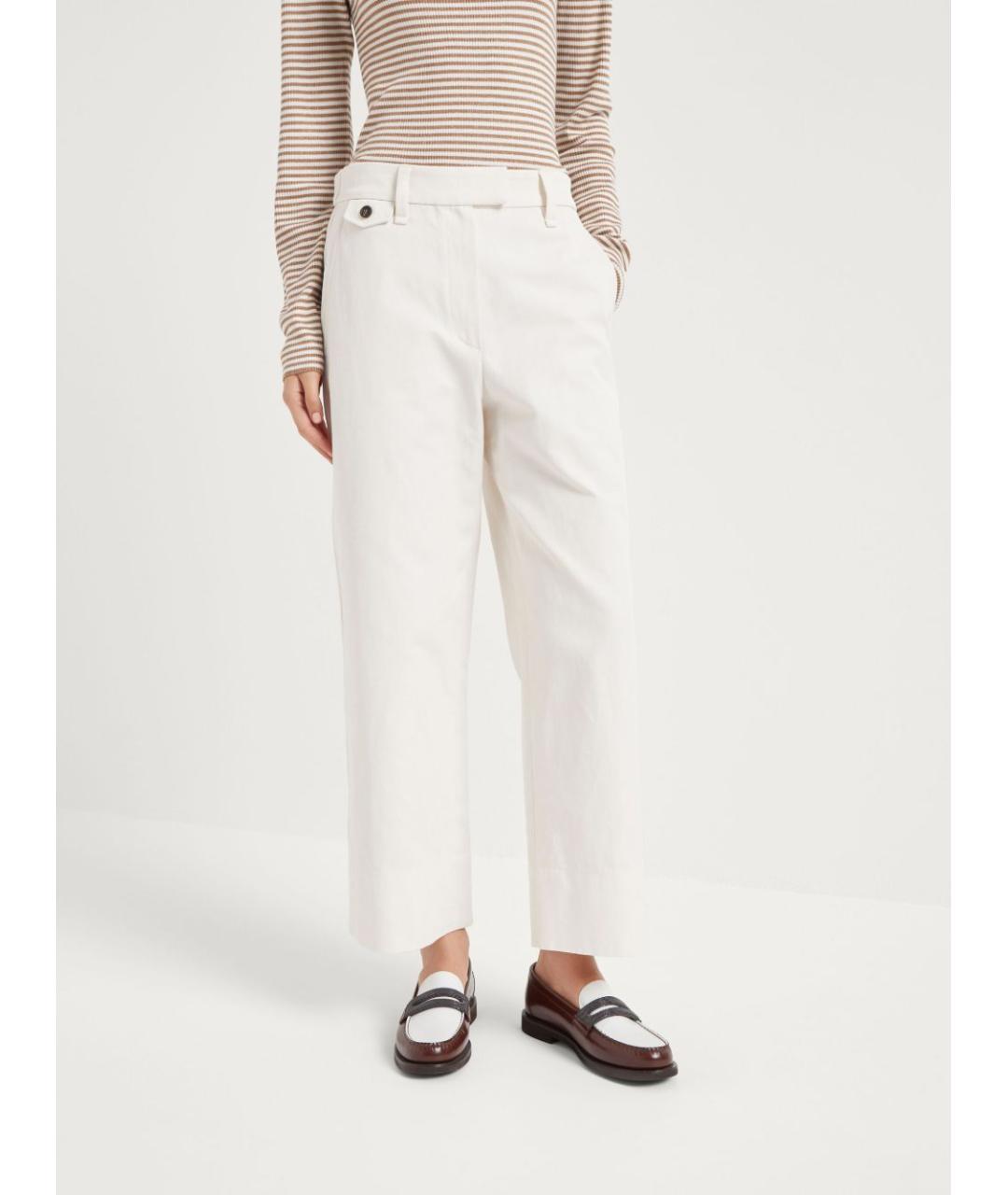 BRUNELLO CUCINELLI Прямые брюки, фото 3