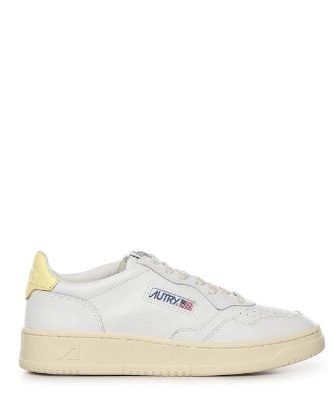 AUTRY Белые кожаные кеды, фото 1