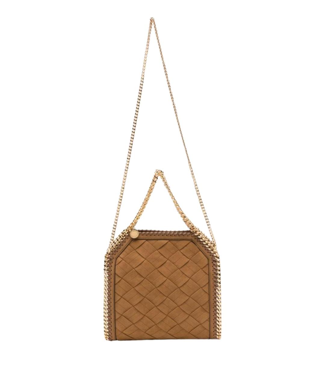 STELLA MCCARTNEY Коричневая сумка через плечо из искусственной кожи, фото 1