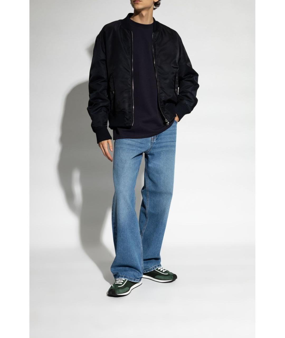 DOLCE&GABBANA Зеленые кожаные низкие кроссовки / кеды, фото 2