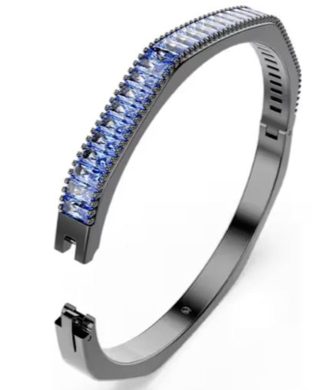 SWAROVSKI Синий металлический браслет, фото 2