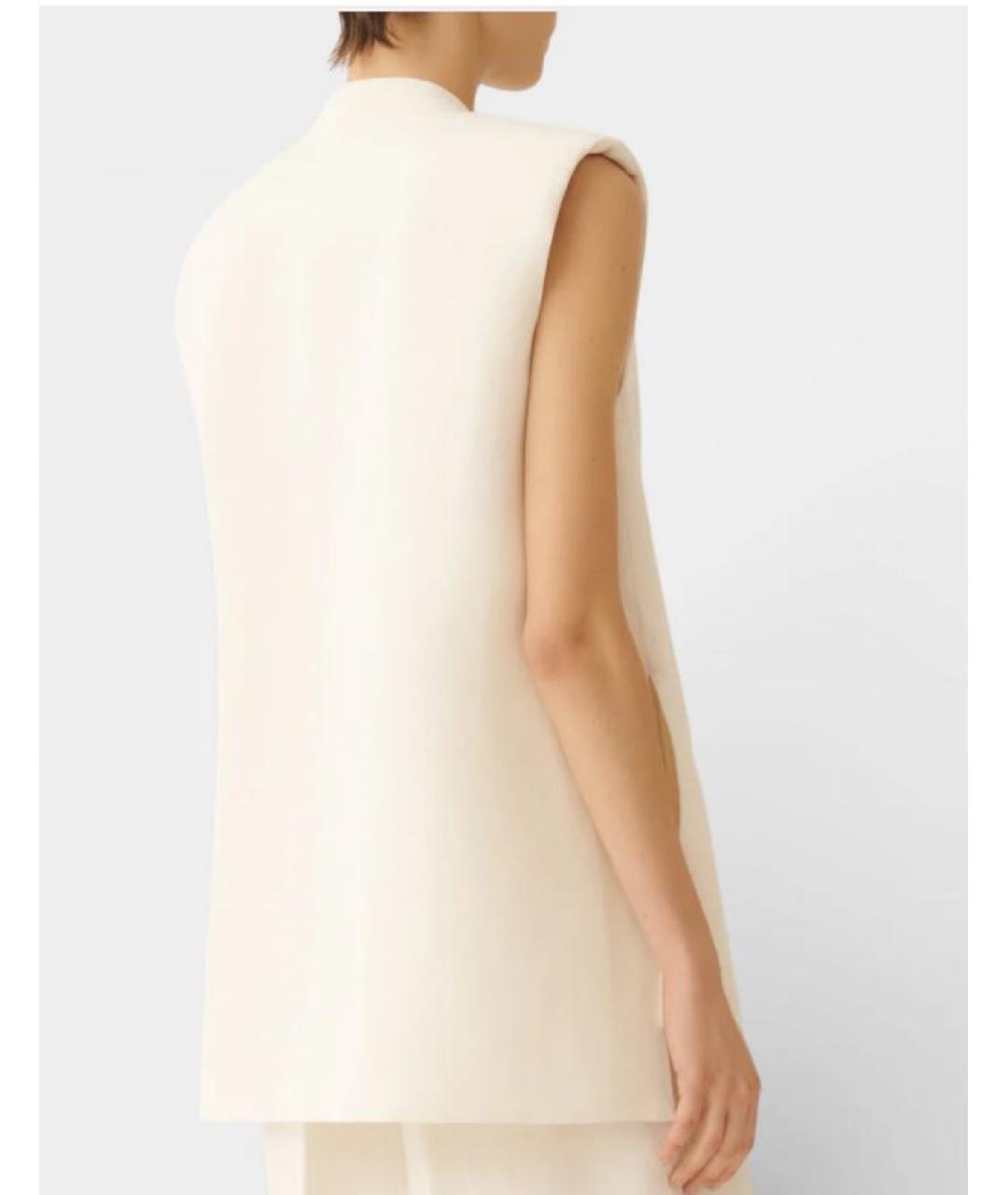 FABIANA FILIPPI Бежевый вискозный жилет, фото 2