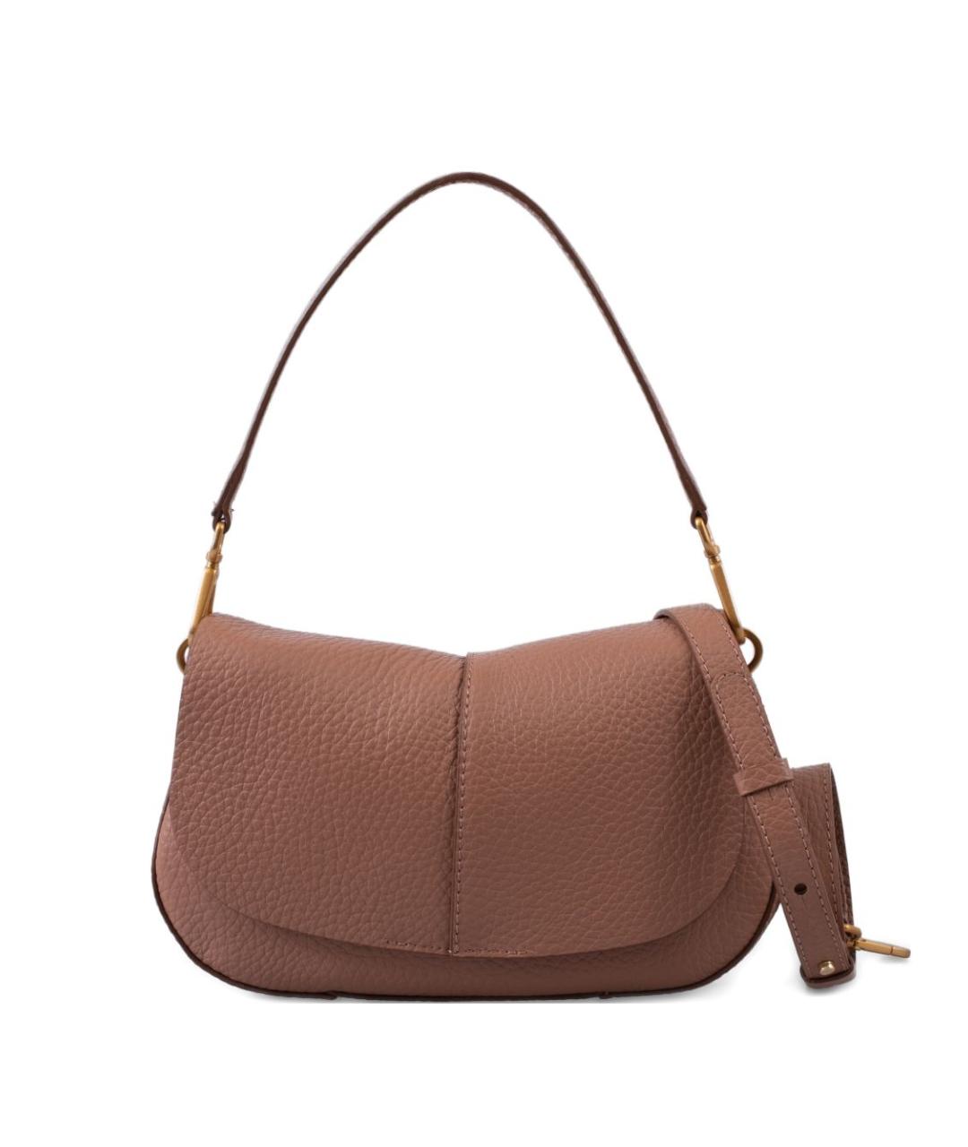 Gianni Chiarini Коричневая кожаная сумка через плечо, фото 1