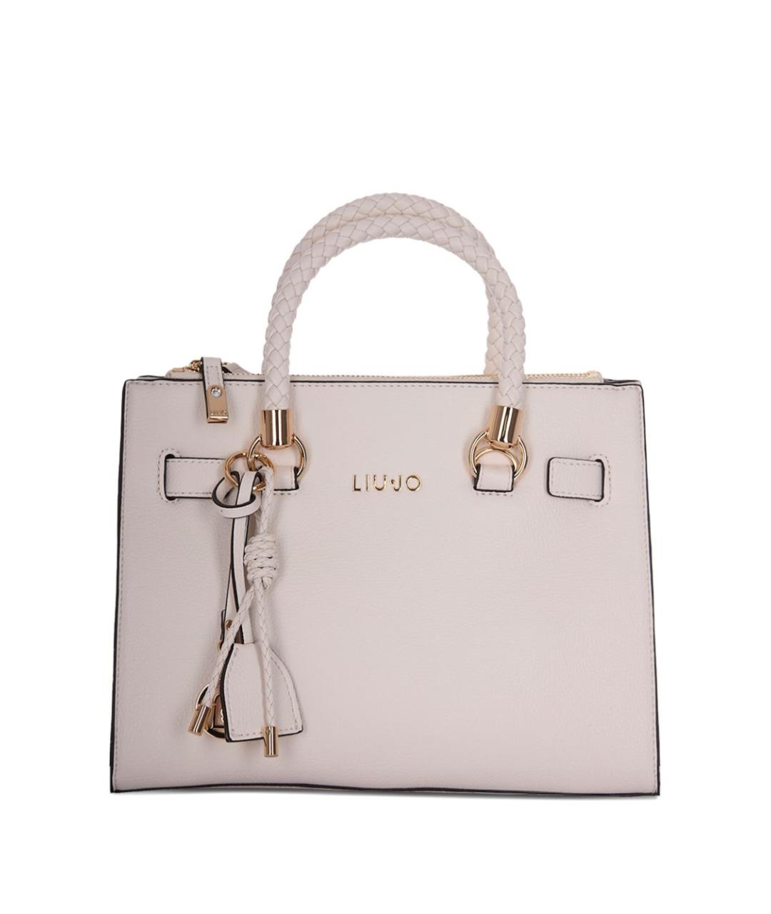 LIU JO Белая сумка тоут из искусственной кожи, фото 1