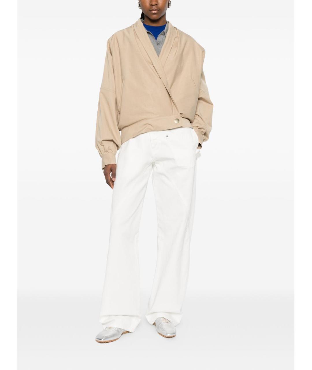 DARKPARK Бежевая хлопковая куртка, фото 4