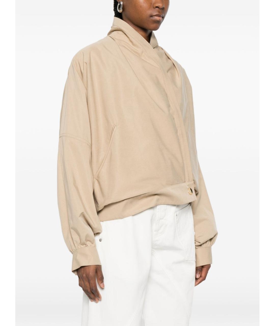 DARKPARK Бежевая хлопковая куртка, фото 5