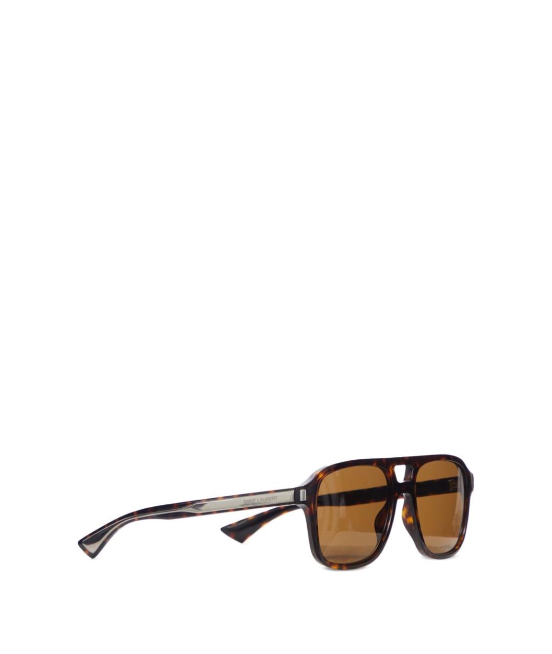 SAINT LAURENT Мульти пластиковые солнцезащитные очки, фото 3