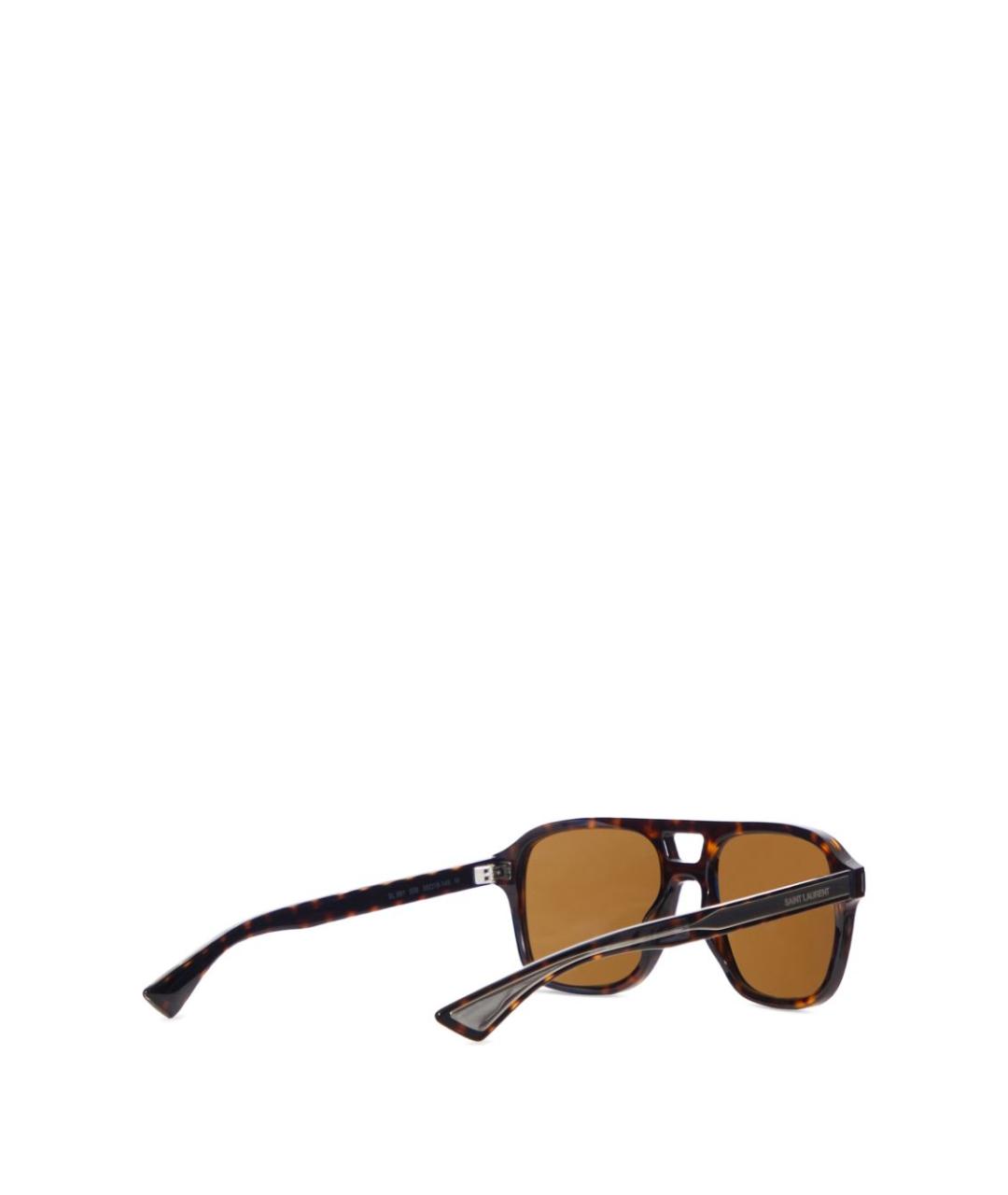 SAINT LAURENT Мульти пластиковые солнцезащитные очки, фото 2