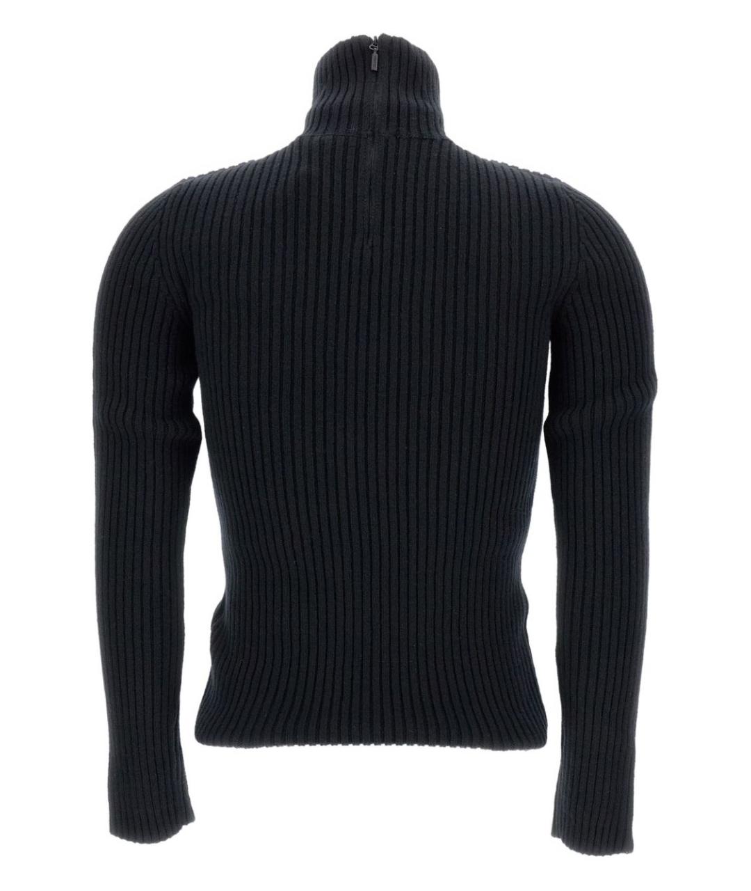 MAX MARA Черная шерстяная водолазка, фото 4