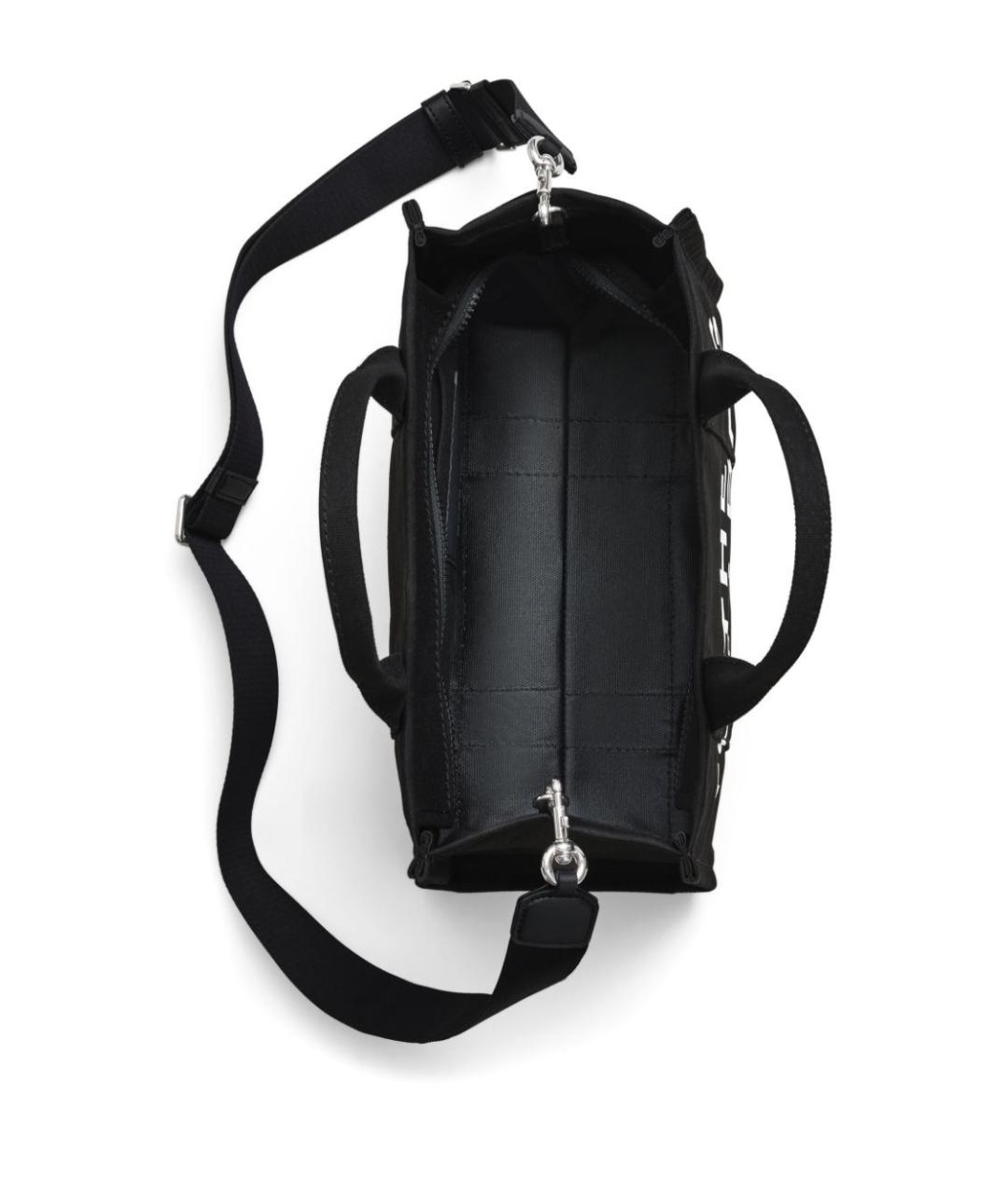 MARC JACOBS Черная тканевая сумка тоут, фото 3