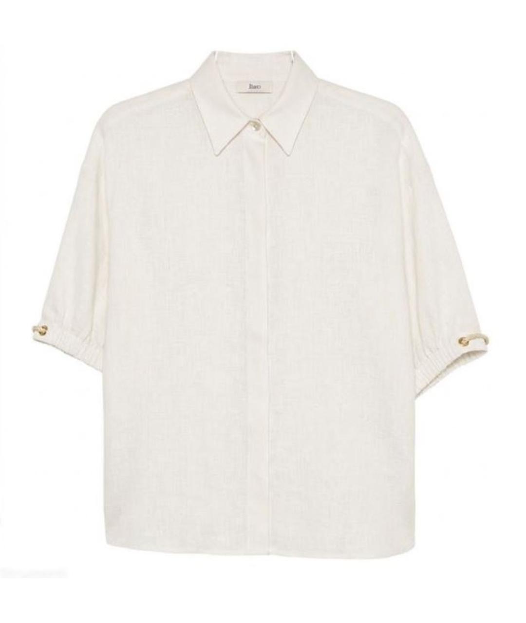 HERNO Бежевая рубашка, фото 5