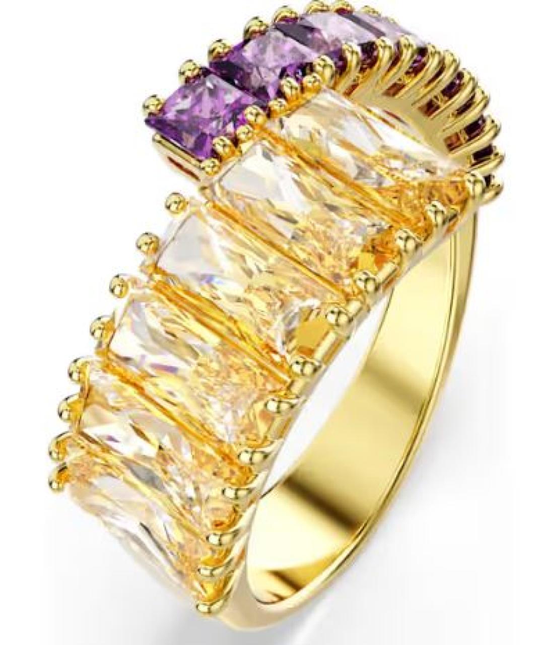 SWAROVSKI Золотое металлическое кольцо, фото 2