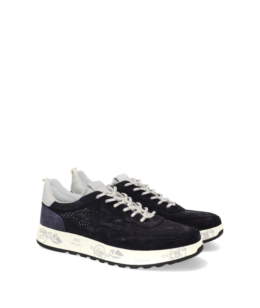 PREMIATA Мульти кожаные низкие кроссовки / кеды, фото 5