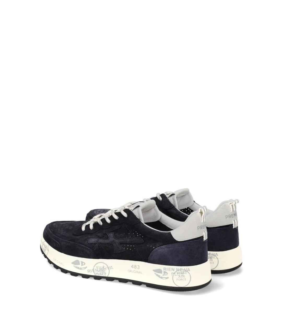 PREMIATA Мульти кожаные низкие кроссовки / кеды, фото 4