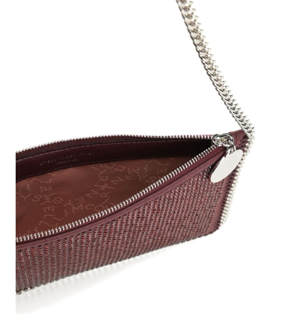 STELLA MCCARTNEY Бордовая сумка через плечо, фото 4