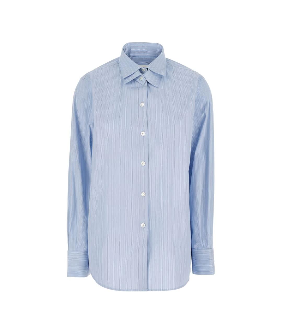 ROHE Голубая хлопковая рубашка, фото 1