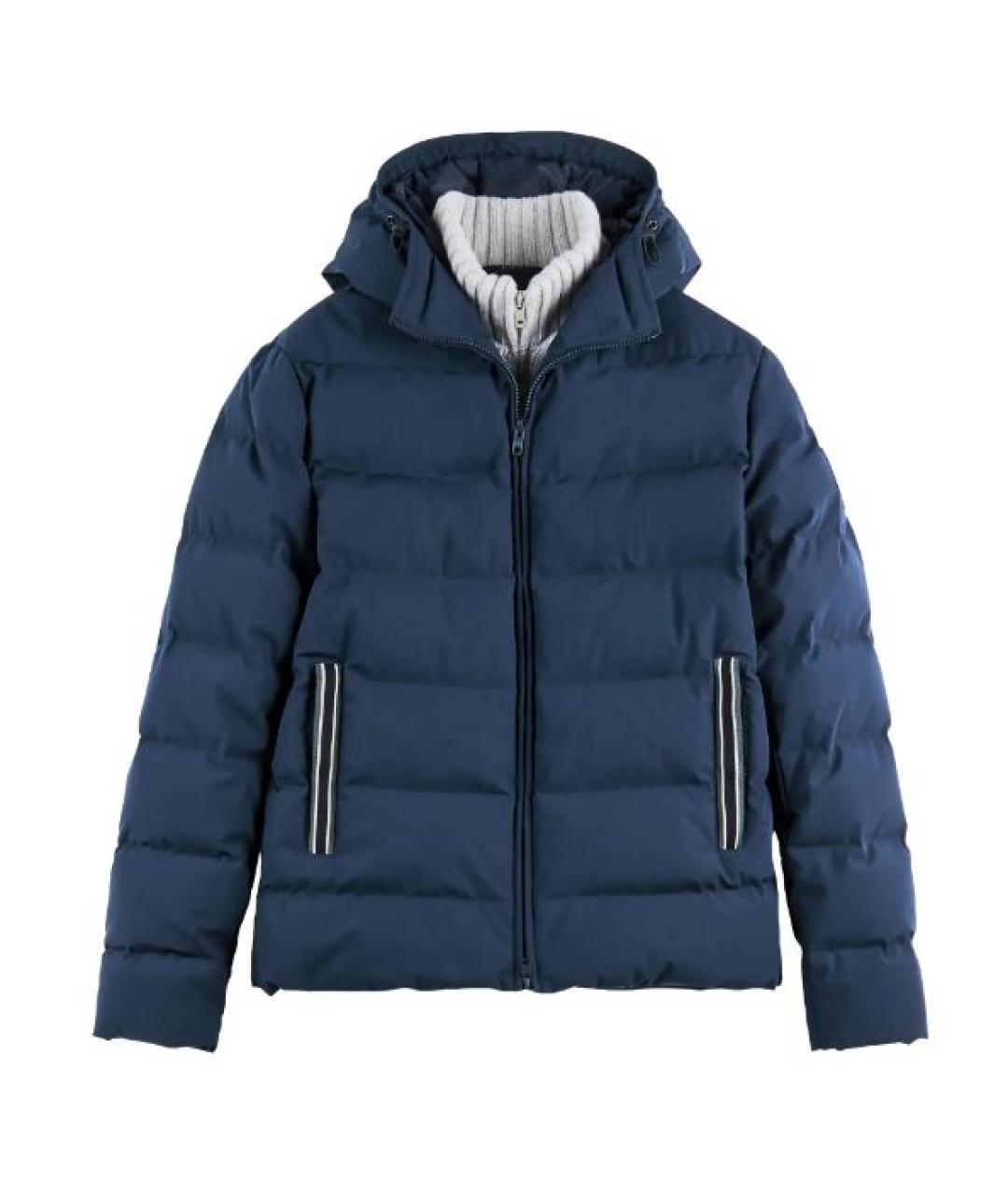 FAY Синяя полиамидовая куртка, фото 1