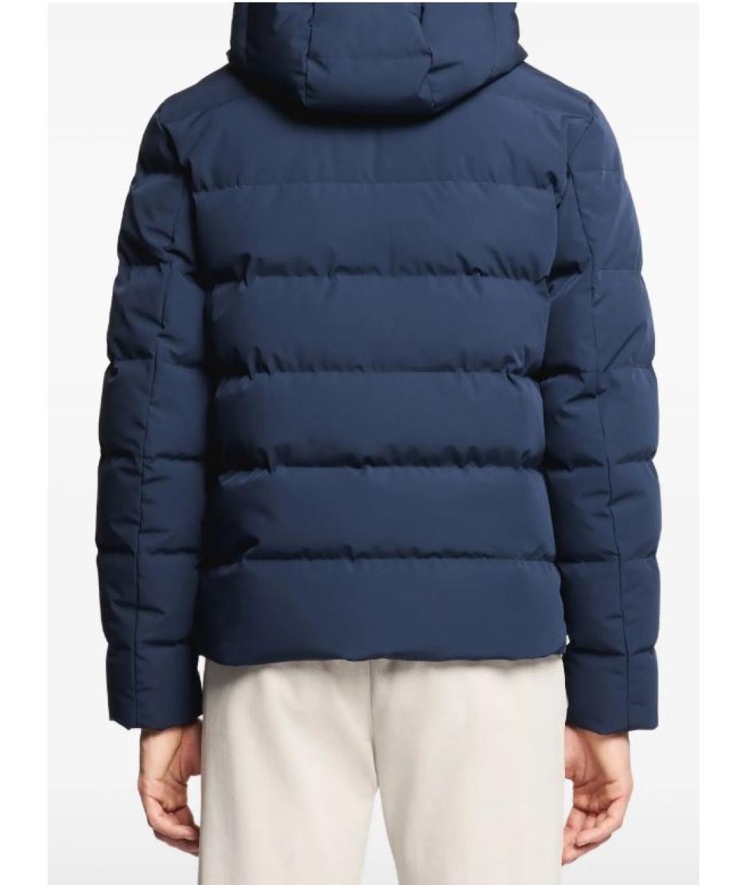 FAY Синяя полиамидовая куртка, фото 4